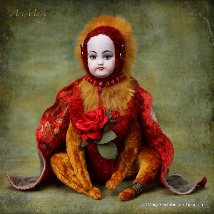 Флоринда — Авторские куклы в антикварном стиле: будуарные