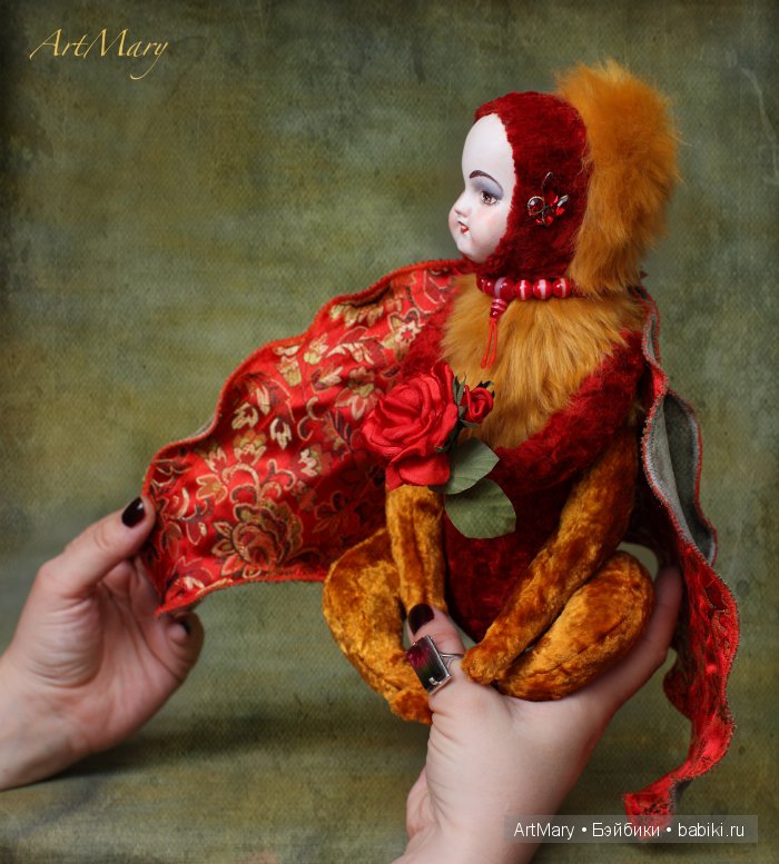 Флоринда — Авторские куклы в антикварном стиле: будуарные (фото 3)