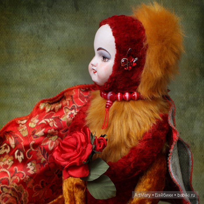 Флоринда — Авторские куклы в антикварном стиле: будуарные (фото 4)