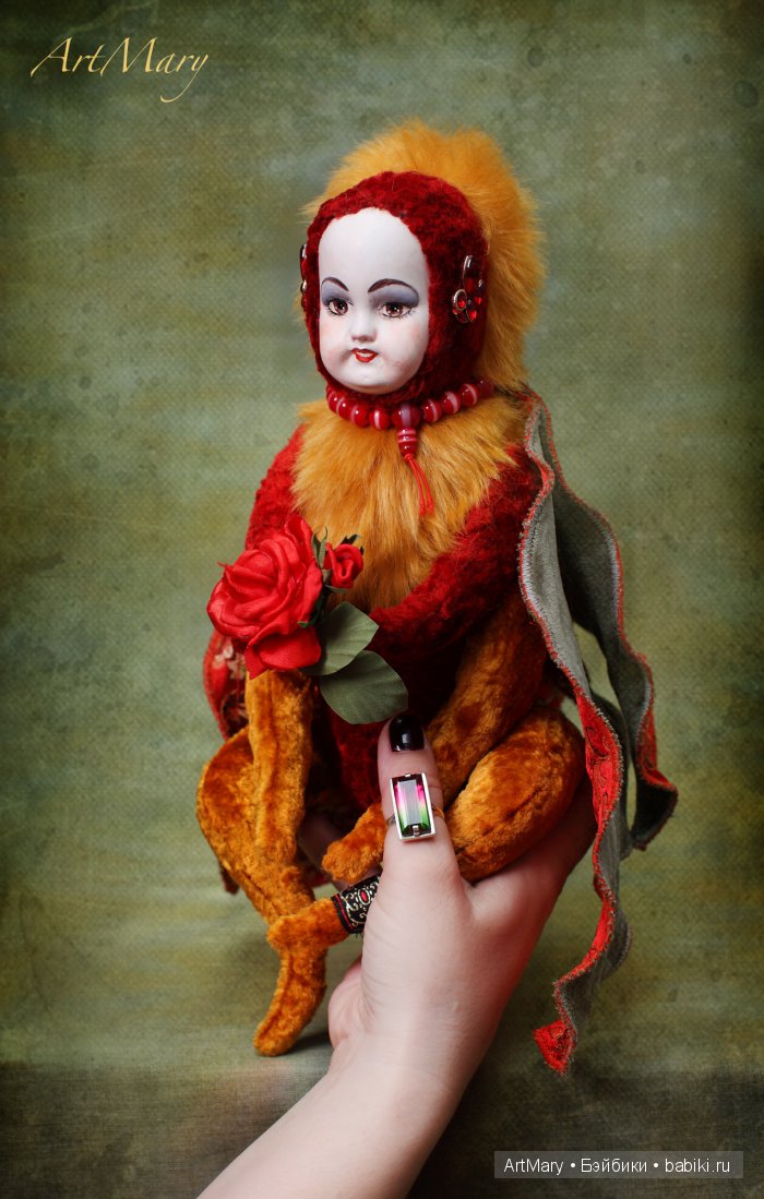 Флоринда — Авторские куклы в антикварном стиле: будуарные (фото 7)