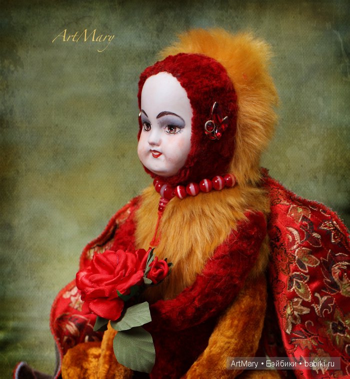 Флоринда — Авторские куклы в антикварном стиле: будуарные (фото 6)