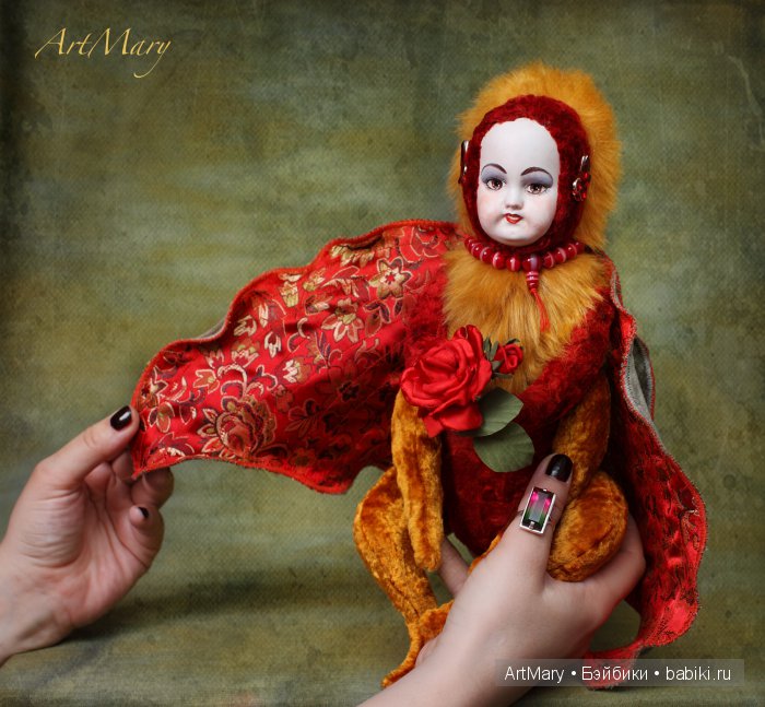 Флоринда — Авторские куклы в антикварном стиле: будуарные (фото 2)