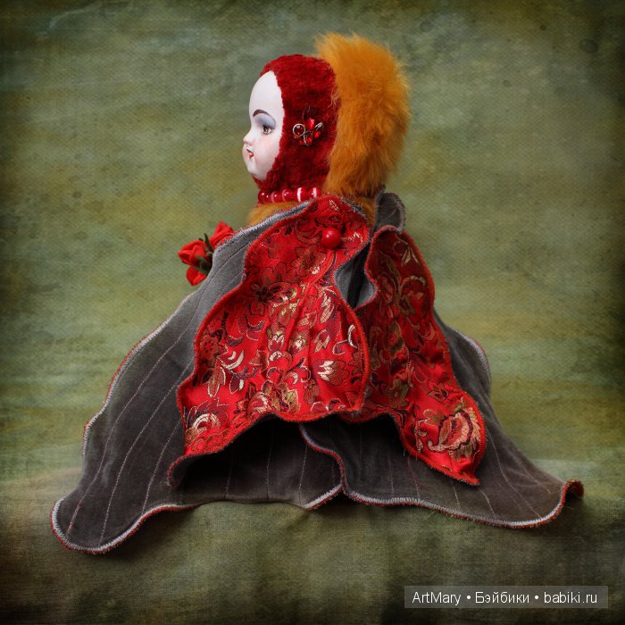 Флоринда — Авторские куклы в антикварном стиле: будуарные (фото 9)