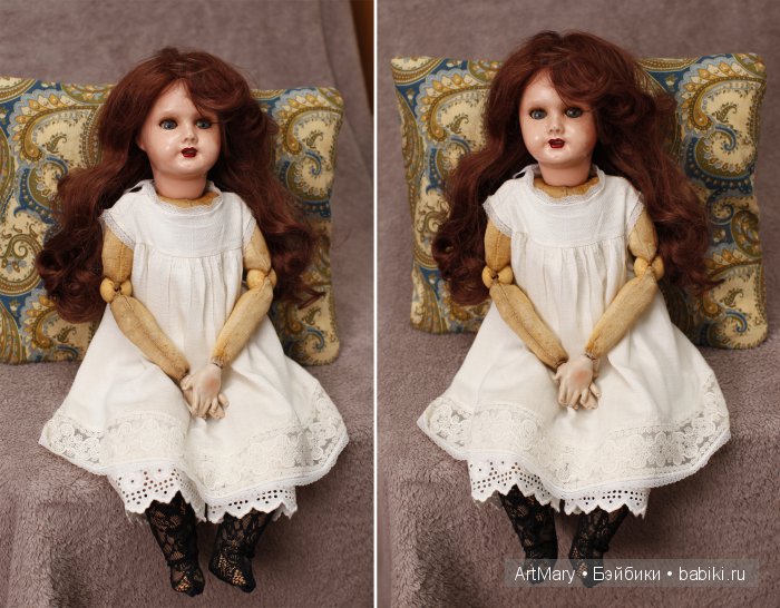 Алиса: новый образ — Авторские куклы в антикварном стиле: будуарные