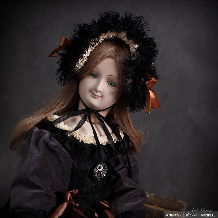 Amber — Авторские куклы в антикварном стиле: будуарные