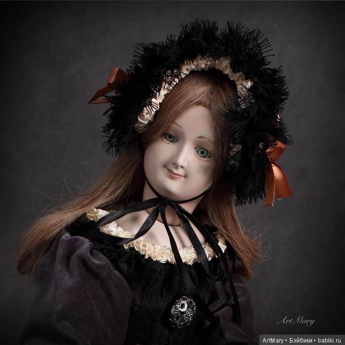Amber — Авторские куклы в антикварном стиле: будуарные