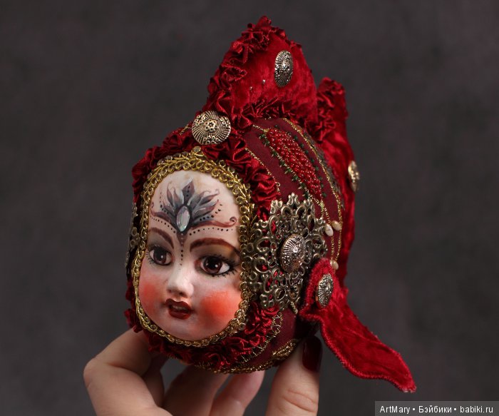 Рыбка Margo — Авторские куклы в антикварном стиле: будуарные