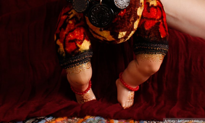 Мой Ганеша, кукла ручной работы | Бэйбики Мой Ганеша, кукла ручной работы (фото 8)