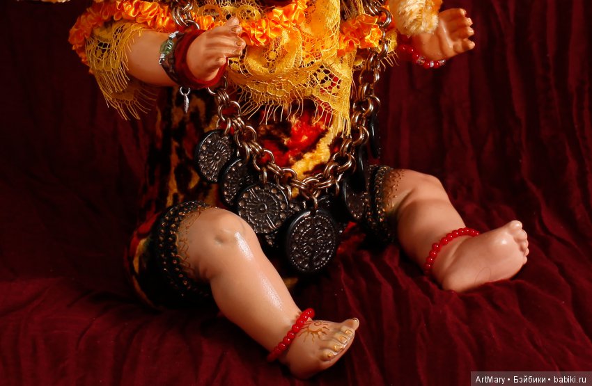 Мой Ганеша, кукла ручной работы | Бэйбики Мой Ганеша, кукла ручной работы (фото 10)