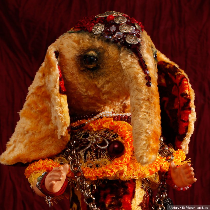 Мой Ганеша, кукла ручной работы | Бэйбики Мой Ганеша, кукла ручной работы (фото 5)
