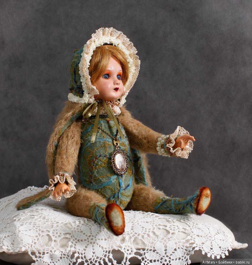 Дженни Клэр — Авторские куклы в антикварном стиле: будуарные