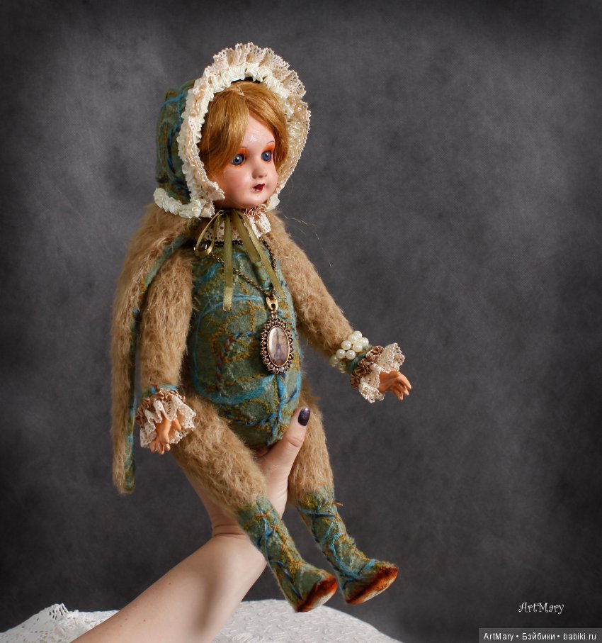 Дженни Клэр — Авторские куклы в антикварном стиле: будуарные (фото 6)