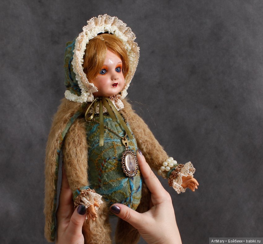 Дженни Клэр — Авторские куклы в антикварном стиле: будуарные (фото 8)