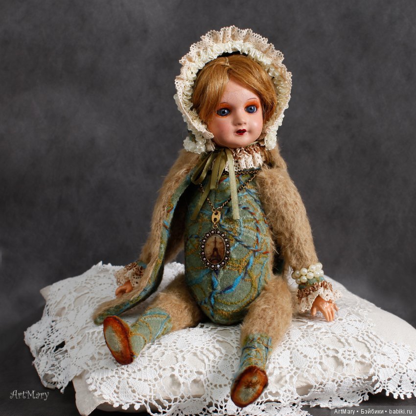 Дженни Клэр — Авторские куклы в антикварном стиле: будуарные (фото 3)
