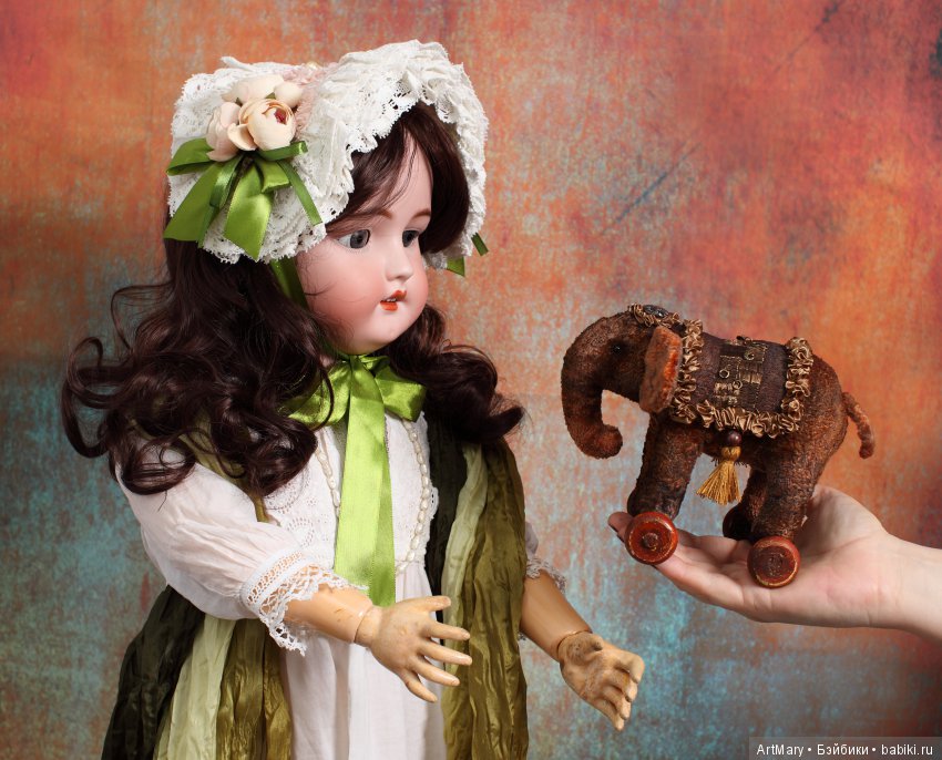 Женевьева (Жужа) - моя большая антикварная кукла (фото 6)