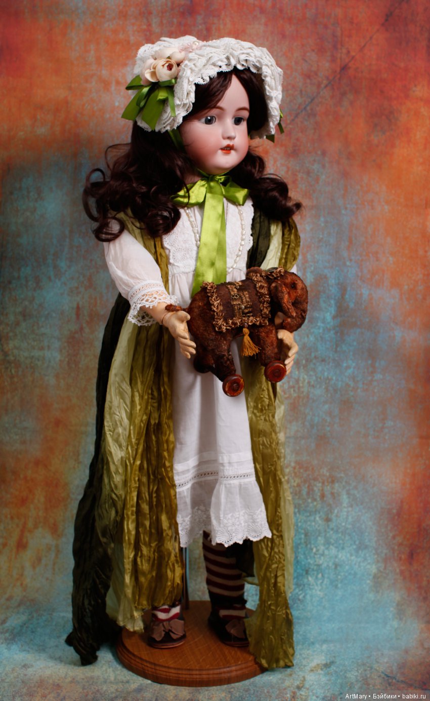 Женевьева (Жужа) - моя большая антикварная кукла (фото 10)