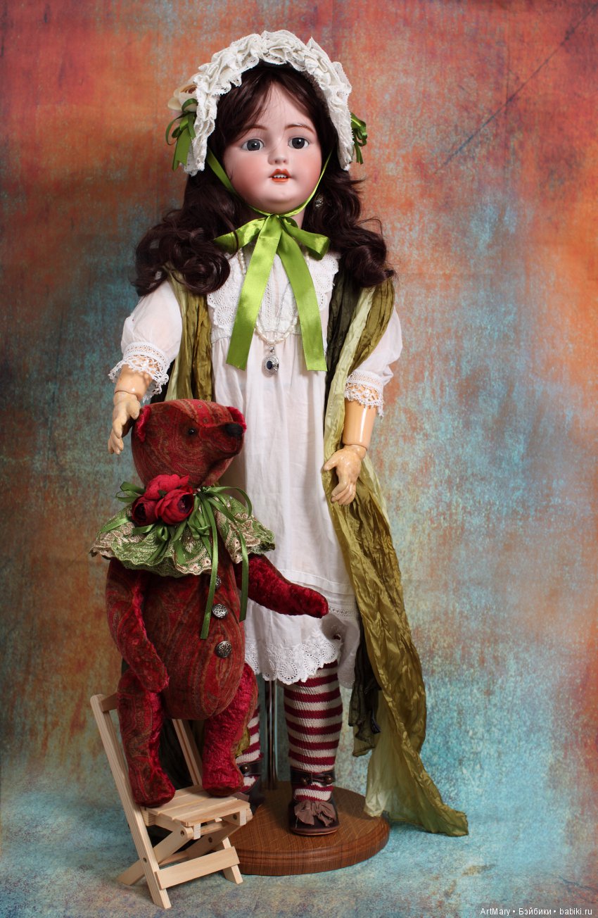 Женевьева (Жужа) - моя большая антикварная кукла (фото 9)