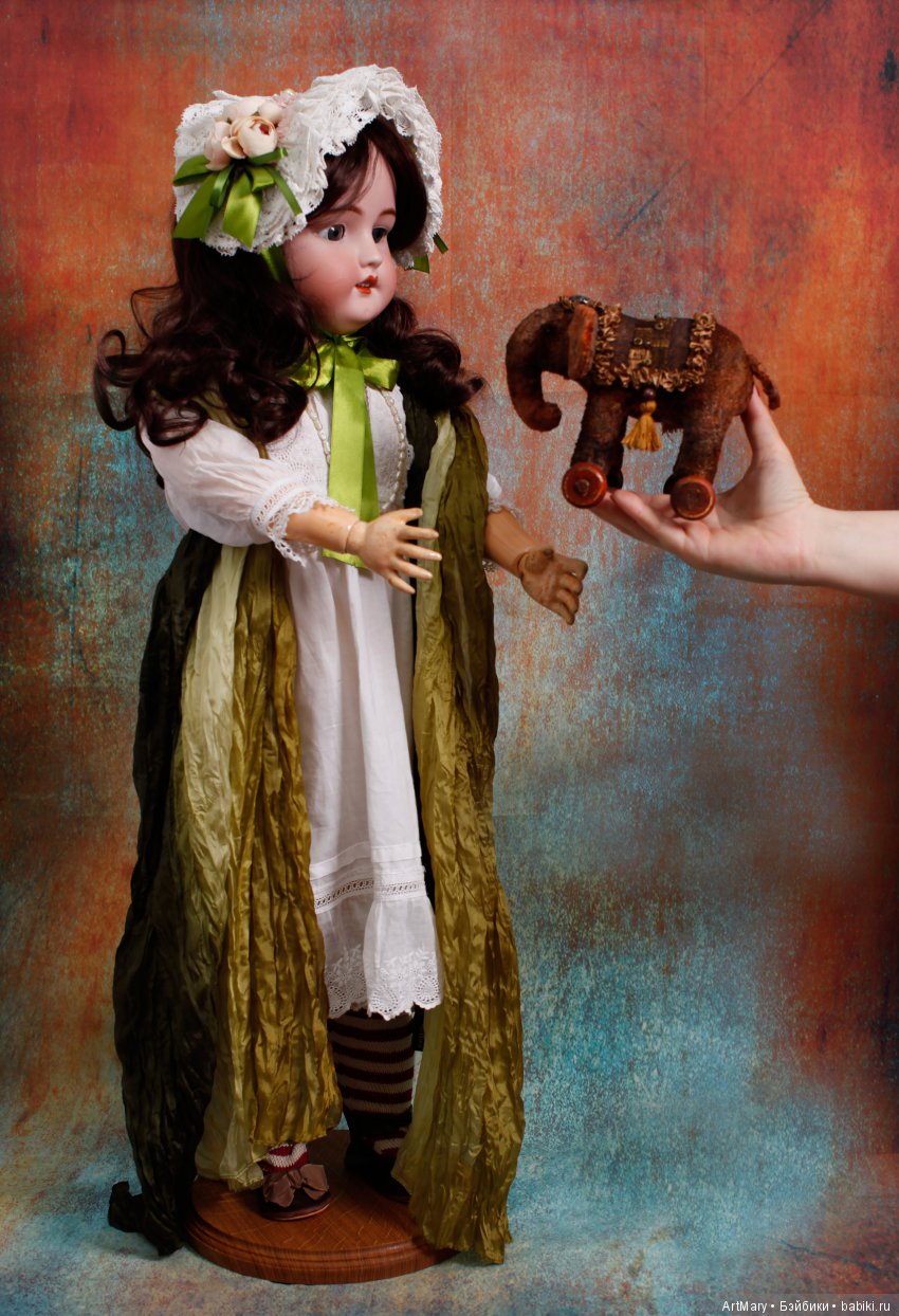 Женевьева (Жужа) - моя большая антикварная кукла (фото 7)