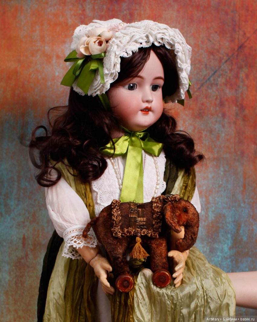 Женевьева (Жужа) - моя большая антикварная кукла (фото 8)