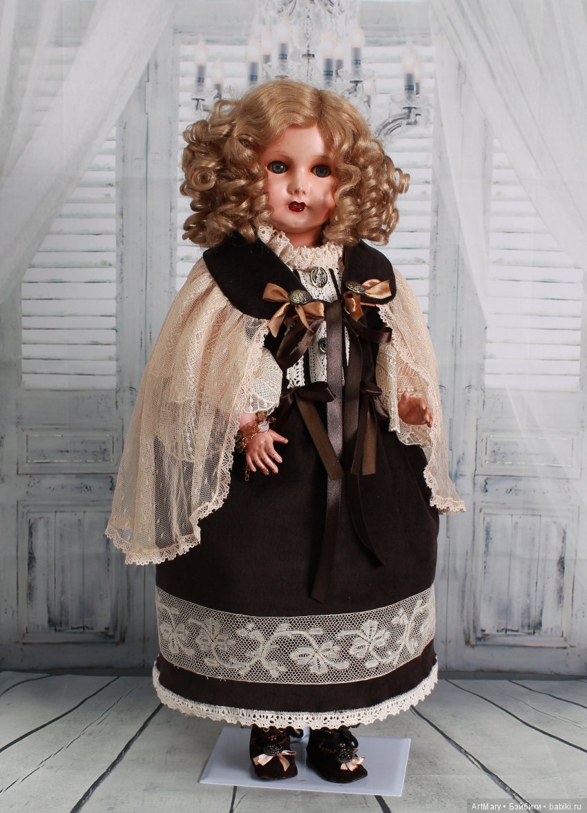 Антикварная кукла Матильда (фото 4)