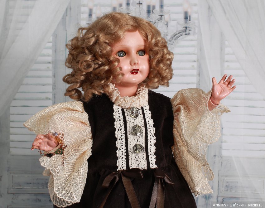 Антикварная кукла Матильда
