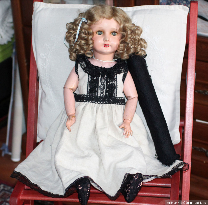 Антикварная кукла Матильда