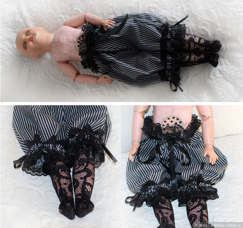 Антикварная кукла Матильда (фото 6)