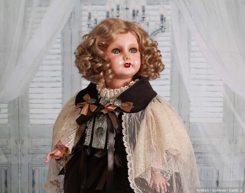 Антикварная кукла Матильда