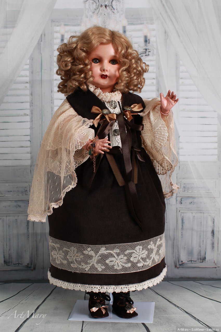 Антикварная кукла Матильда