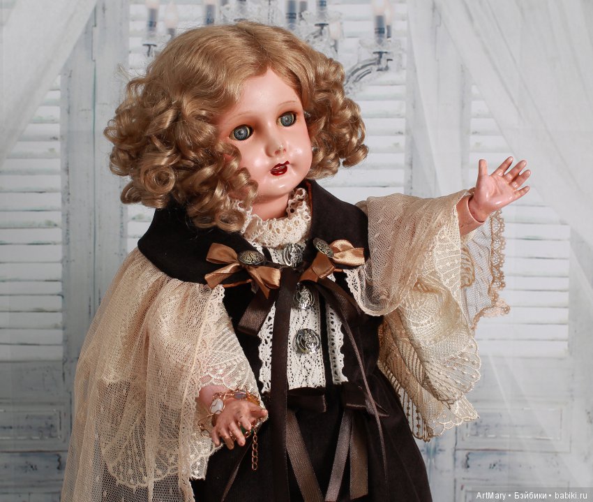 Антикварная кукла Матильда