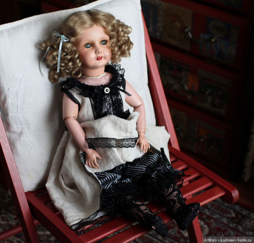 Антикварная кукла Матильда