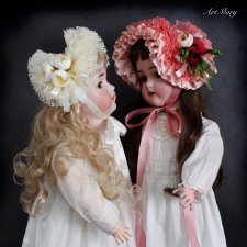 Боннеты для кукол "Мода осени 2017"
