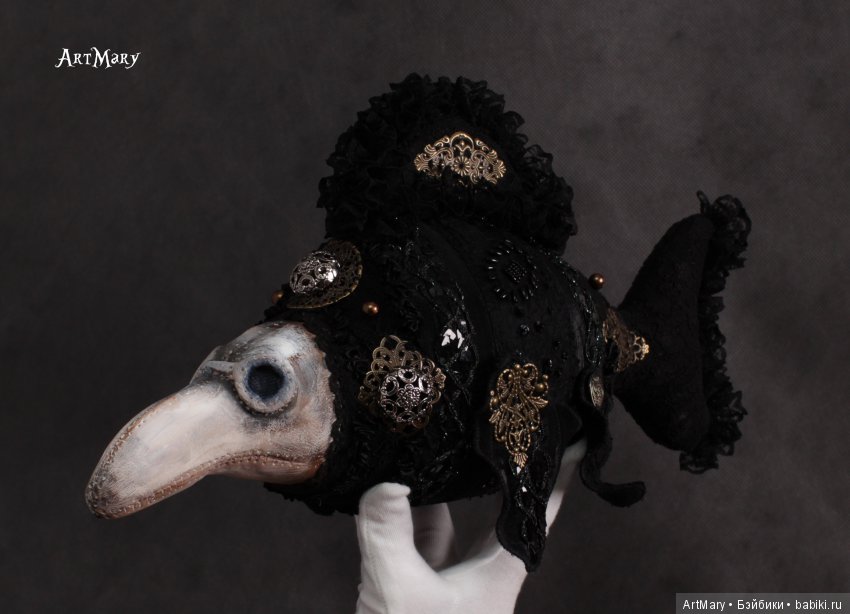 Doctor Fish | Бэйбики Doctor Fish — Авторские текстильные куклы: Вальдорфские (фото 5)