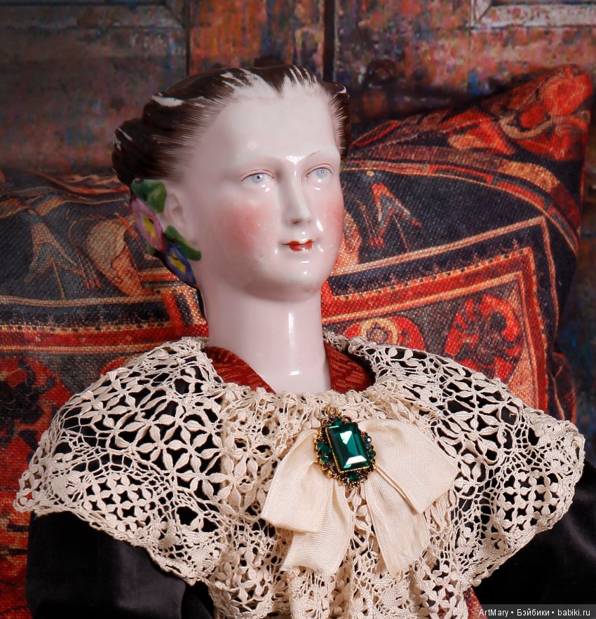 China head doll Schlaggenwald "Morning glory"