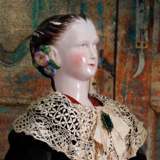 China head doll Schlaggenwald "Morning glory"