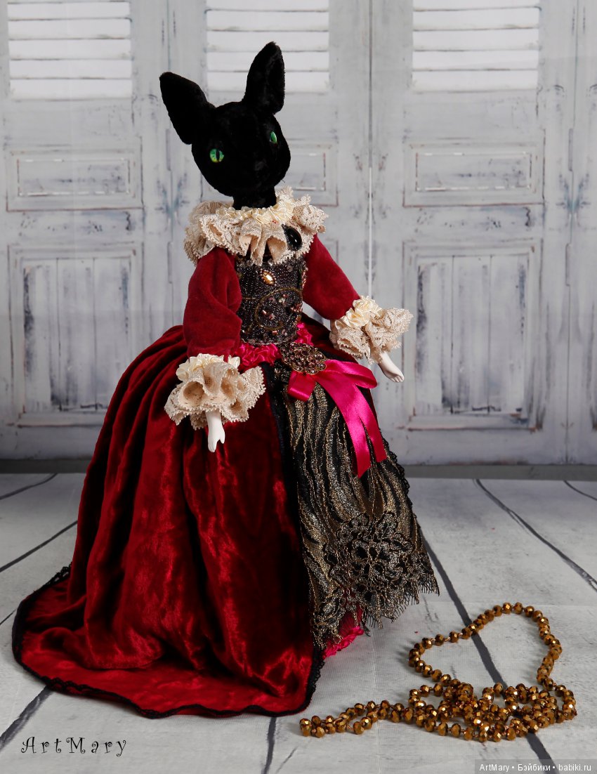 Графиня — Текстильные игрушки и примитивы: кофейные (фото 2)