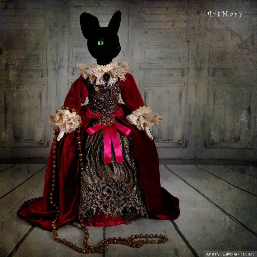 Графиня — Текстильные игрушки и примитивы: кофейные