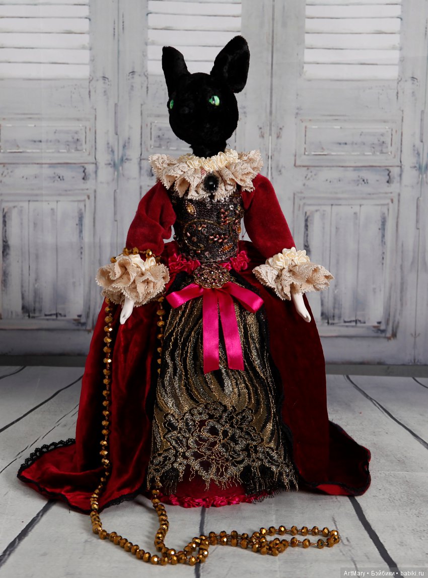 Графиня — Текстильные игрушки и примитивы: кофейные (фото 6)