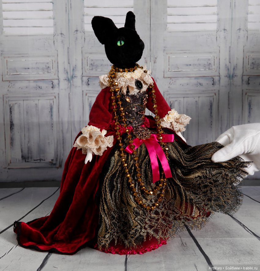 Графиня — Текстильные игрушки и примитивы: кофейные (фото 9)