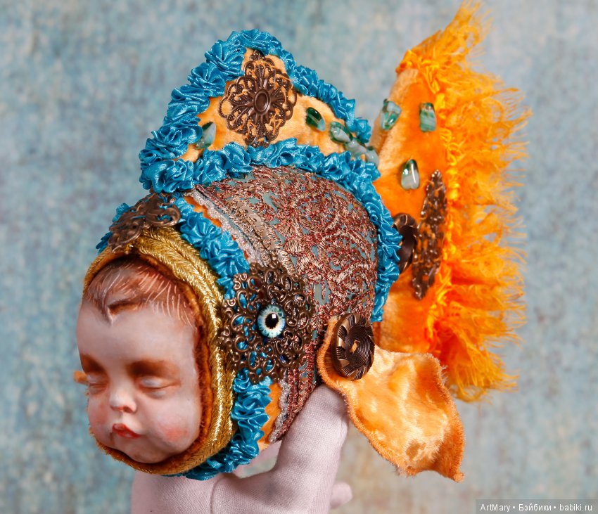 Солнышко мое — Текстильные игрушки и примитивы: кофейные (фото 10)