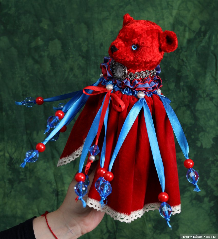 Marotte мишка из новогодней коллекции "Пока часы двенадцать бьют..." (фото 6)