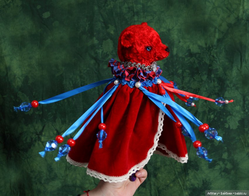 Marotte мишка из новогодней коллекции "Пока часы двенадцать бьют..."