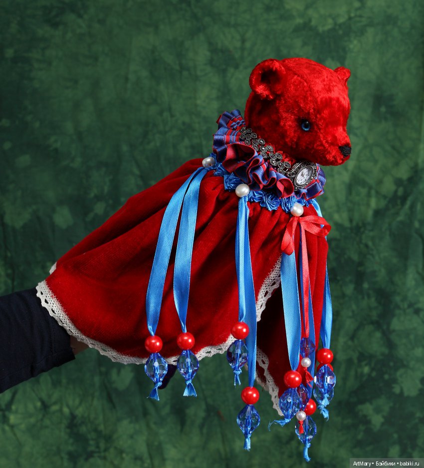 Marotte мишка из новогодней коллекции "Пока часы двенадцать бьют..." (фото 4)