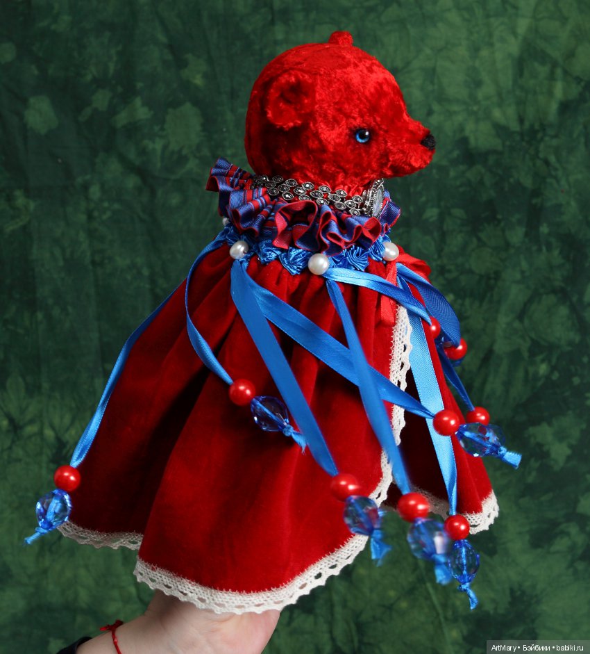 Marotte мишка из новогодней коллекции "Пока часы двенадцать бьют..." (фото 7)