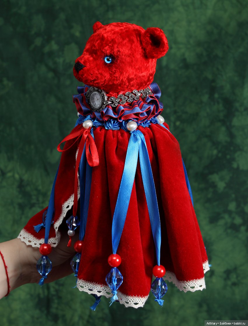 Marotte мишка из новогодней коллекции "Пока часы двенадцать бьют..." (фото 2)