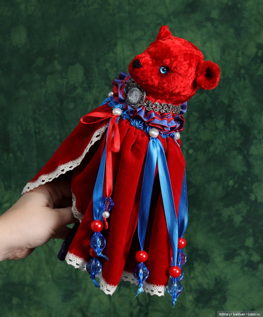 Marotte мишка из новогодней коллекции "Пока часы двенадцать бьют..." (фото 3)