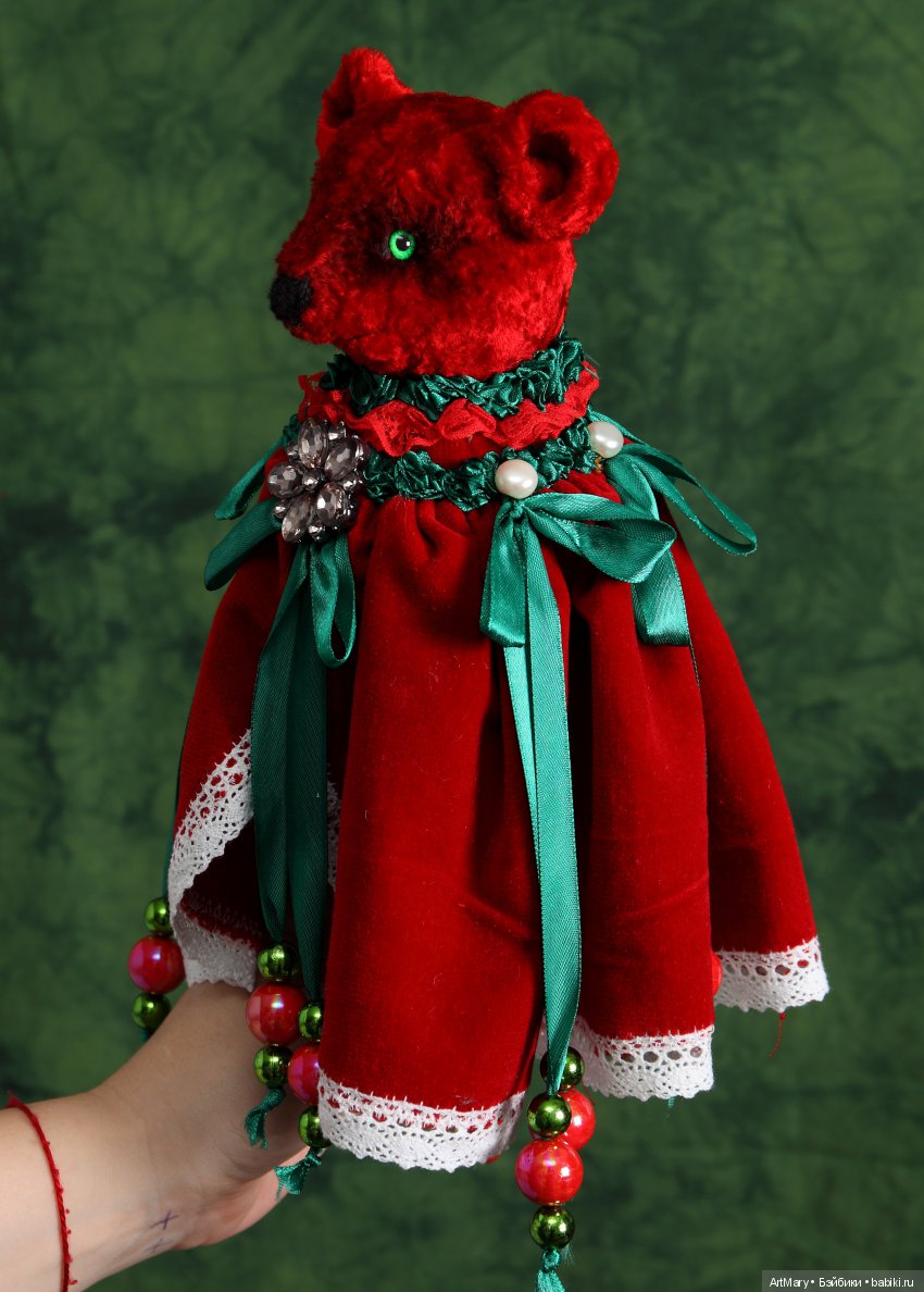 Мишки Marotte "Новогодний карнавал" (фото 8)