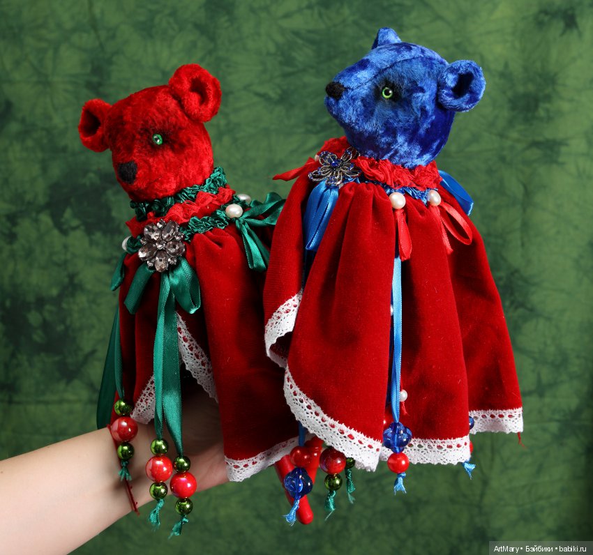 Мишки Marotte "Новогодний карнавал"