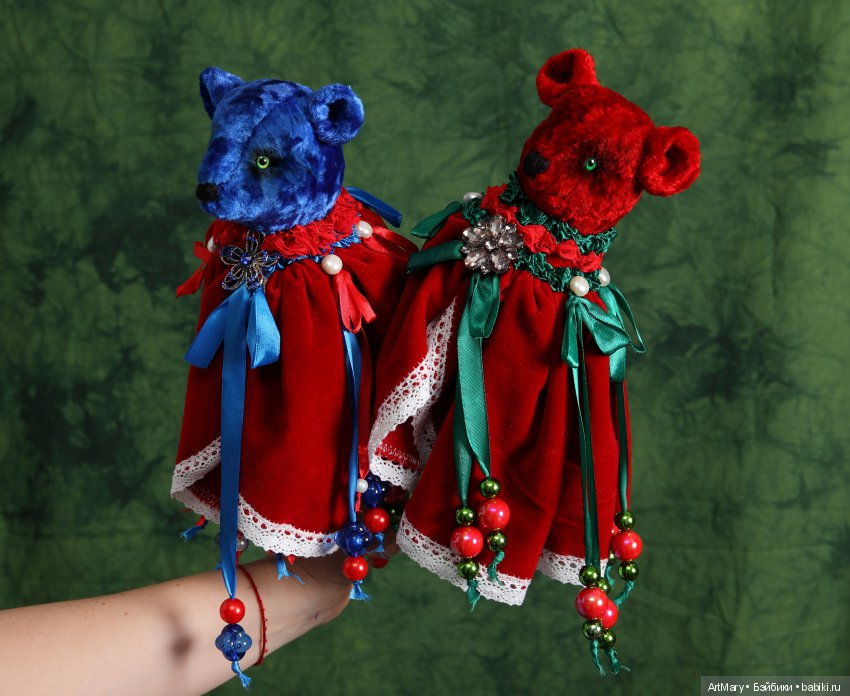 Мишки Marotte "Новогодний карнавал"