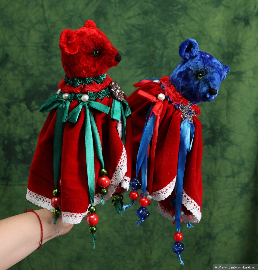 Мишки Marotte "Новогодний карнавал" (фото 2)